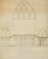 750-0001 [Verkorting van de binnenruimte van de Broerenkerk te Zutphen, [november 1790]