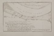 1219-0003 Kaart van een gedeelte der buytenlanden langs de rivier den IJssel onder de heerlikheid Latum gelegen, 13 mei 1776