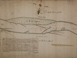 643-0007 [De Rijn beneden Remmerden met voor de scheepvaart hinderlijke kribben en de Keteler rijsweerd], 16 februari 1682