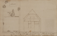 984 [Ontwerp voor een nieuwe veerhut bij het veer van St. Andries], december 1738