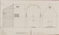4515-0001 Tekeningen van de kapel van Sinderen in de buurschap Sinderhoek onder Varsseveld, [1809]