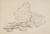 12573 Kaart van de Provincie Gelderland, vóór 1920