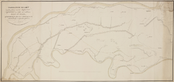 12806-0001 Figuratieve kaart van de polders van het Rijk van Nijmegen en Ambte van Tusschen Maas en Waal : gehorende ...