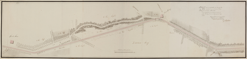 12859 Kaart van een gedeelte van de grooten weg No. 6..., 27 december 1820