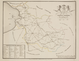 12881 Kaart der Provincie Overijssel : tevens aanwijzende de onderlinge afstand der gemeenten, 1833