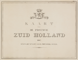 12885-0001 Kaart van de provincie Zuid-Holland, 1867
