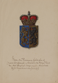 977-0007 Wapen der Provincie Gelderland : naar het officiële in 1814 door de Hoge Raad van Adel aangelegde ...