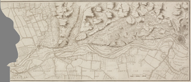 10 Kaart van de Neder-Rhyn en Leck stroom : van de stad Arnhem, tot aan het Oudslykerveer, beneden de stad ...