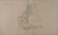 277-0002 Kaart van de Brantsenburger- of Viereltiend gelegen onder de gemeenten Lunteren, Barneveld, Ede en Otterloo, ...