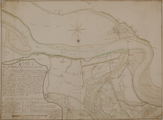 1277-0002 Caarte van het fort Schenkenschans : met de omliggende situatie..., 1750