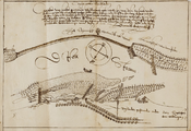 5069-1617-24-0001 Cartken van seker middelsant offte wellen...[in de IJssel bij Olburgen], 14 oktober 1615