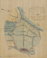 252-0001 kaart van de zeedijken bij Dronthen, 1863-1920