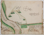 2869 [De uitmonding van de ontworpen wetering tussen Hedel en Culemborg in de Maas bij Hedel], 1 augustus 1662