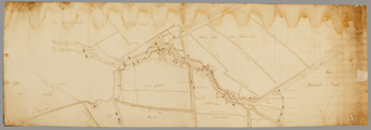 1356 [Wegen en waterlopen in de heerlijkheid Noordeloos en aangrenzende gebieden, 1754