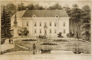 1474-0007 Ruine van het huis te Brakel, 1850-1860