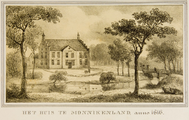 1478-0002 Het huis te Monnikenland van anno 1616, 19e eeuw