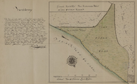 184 Gemete kaart van Keysershof en den Ossen kamp, 9 september 1769