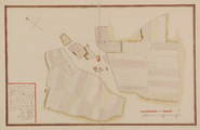 1538-0002 Caart of plattegrond van de bouwinge genaamt Mossel, gelegen in het Roosendaalse Reemsterveld noordwaarts ...