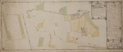 58-0001 Carte von der Situation und Groesse derer Güther Pulwick & Lehmkuhl, 28 november 1783