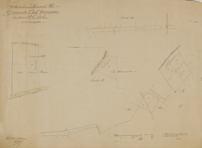 65-0002 Gemeente Oud-Zevenaar : sectiën B,C, D., E, F, 24 mei 1889