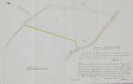 2617 De gemeente Waardenburg secties D en F met de ligging van de Grote Hof, 23 juni 1857