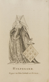 3054-0011 Hildegard, dogter van Prins Lodewijk van Provence, ná 1724