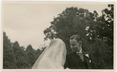 1943-0004 Hendrik Nicolaas Schimmelpenninck van der Oye (1907-1971) en Johanna Maria Beelaerts van Blokland (1912-2003) ...