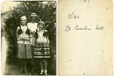 516 V.l.n.r.: Do, Caroline en Nell, ca. 1930
