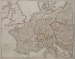 1007 Nouvelle carte […] de l'Empire Francais en ses departements[…], 1811