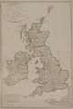 1015 Carte genérale des Isles Brittaniques contenant les royaumes d'Angleterre, d'Ecosse et d'Irlande, 1806