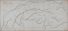 11 Figuratieve kaart van de polders van het Rijk van Nijmegen en Ambte van Tusschen Maas en Waal : gehorende bij het ...