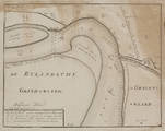 1184 Kaart van den bogtigenloop der Bovenwaal..., 1766-1767