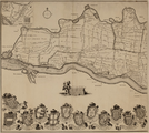 22-0002 Landkaart van de TielerWaard naar een teekening in 't groot ontworpen, [1759]