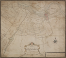 25 Plan van de stadt en het geheel graefschap van Kuylenborg, 1749