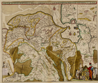 275-0008 Tabula dominii Groeningae : quae et complectitur maximam partem Drentiae, [1680-1690?]