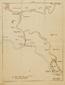 305 De Rijn tussen Griethuijsen tot Arnhem, de Waal tussen Schenkenschans en Bemmel, en de IJssel tot Doesburg, [ca. 1750]