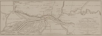 432 Rivier- en kanaalkaart van de Linge en de Zederik met derzelver verlenging ter uitwatering van Steenenhoek..., 1818