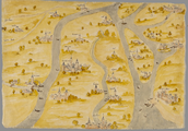 704 [Het gebied tussen Gorkum, Vianen, Wageningen en 's-Hertogenbosch, [ca. 1526]