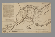 730-0001 Caarte van de rivieren omtrent Schenkenschans met de geconcipieerde doorsnydinge over 't Spyk..., [na 1769]