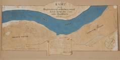 755 Kaart van den Bredenweerd en Richtersweerd aan de rivier de IJssel onder Bronkhorst gelegen, 30 augustus 1804