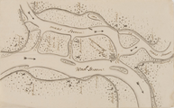 859 [De Rossumse en Heesseltse dijken in de Waal en de Maas bij Heerewaarden en 't eiland van de Voorn, [ca. 1750]
