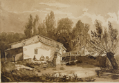385-0002 Onbekend landschap, ca. 1850
