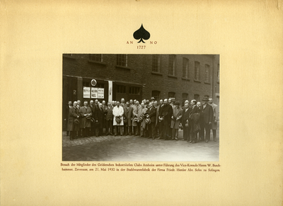 139-0018 Bezoek aan Solingen, 21-05-1930