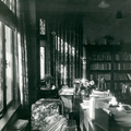 11-0075 De studeerkamer van huis Rijnoue, 1914