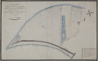 92 Kaart van de Cleefsche Pley & Cleefschen Waard : gelegen in de gemeente van Huissen..., 1810