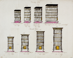 1215-0041 Tekeningen betreffende bouwkundige werkzaamheden aan Huis Ruurlo en gebouwen in de naaste omgeving, 1840-1902