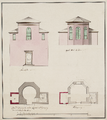 1215-0042 Tekeningen betreffende bouwkundige werkzaamheden aan Huis Ruurlo en gebouwen in de naaste omgeving, 1840-1902