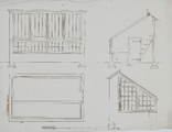 1215-0047 Tekeningen betreffende bouwkundige werkzaamheden aan Huis Ruurlo en gebouwen in de naaste omgeving, 1840-1902