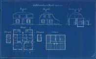 1217-0002 Tekeningen betreffende bouwkundige werkzaamheden aan woningen behorende aan het Huis Ruurlo, gelegen in de ...