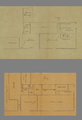 1217-0009 Tekeningen betreffende bouwkundige werkzaamheden aan woningen behorende aan het Huis Ruurlo, gelegen in de ...